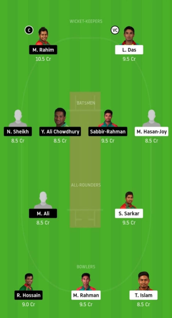 GGC vs BDH Dream11 Team Prediction _ Match 4 _ Bangladesh T20 _ 26th Nov 2020