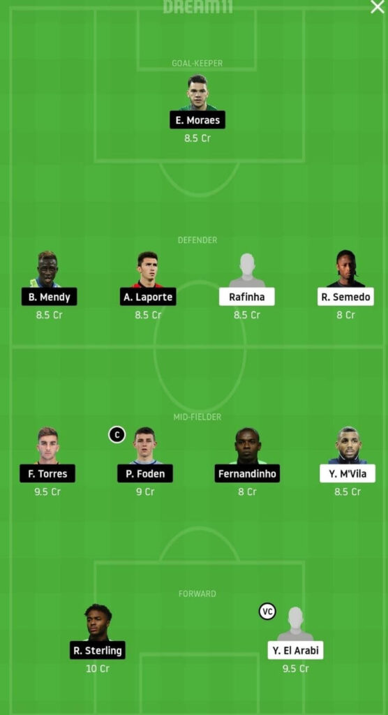 OLY vs MCI Dream11 Match Prediction _ Football Fantasy _ UEFA Champions League _ 25 Nov Grand League