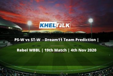PS-W vs ST-W Dream11 Team Prediction | Rebel WBBL | 19th Match | 4th Nov 2020