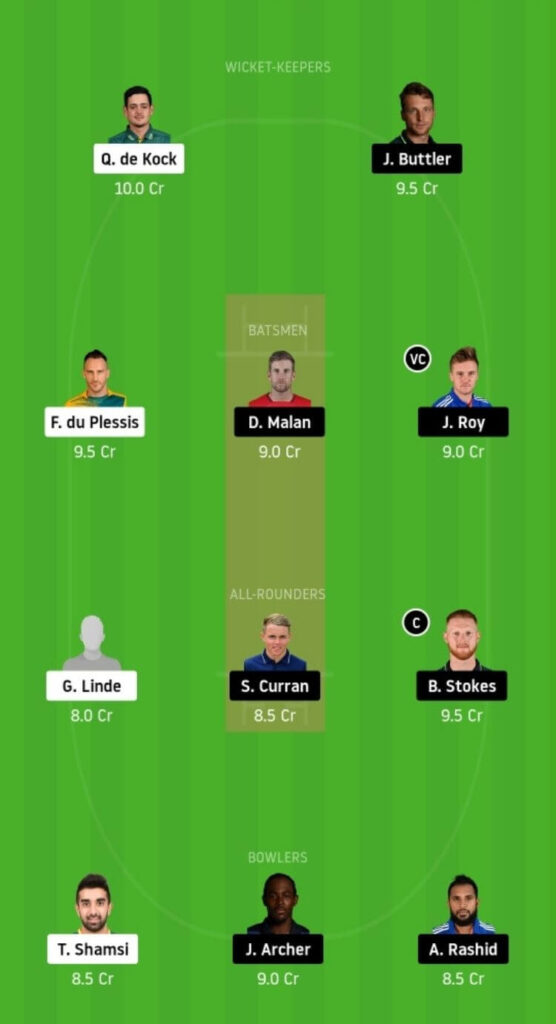 SA vs ENG Dream11 Team Prediction _ 3rd T20I _ South Africa vs England _ 01 Dec 2020 grand league