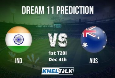AUS vs IND Dream11 Team Prediction | 1st T20I | India's Tour Of Australia | 4th Dec 2020
