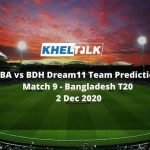 FBA vs BDH Dream11 Team Prediction _ Match 9 _ Bangladesh T20 _ 2 Dec 2020