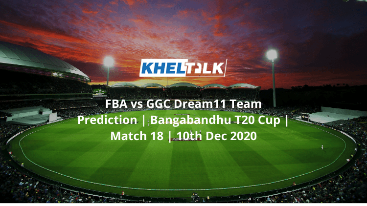 FBA vs GGC Dream11 Team Prediction