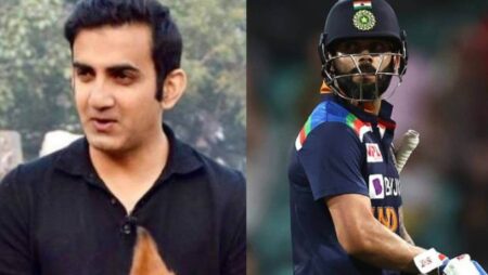 ‘Hats Off,’- Gautam Gambhir Lauds Virat Kohli For Breaking Sachin Tendulkar’s 17-Year-Old Record