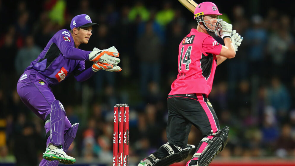 BBL 2020-21: BBL Gets Off The Mark With Bat Flip Toss Between Hobart Hurricanes And Sydney Sixers