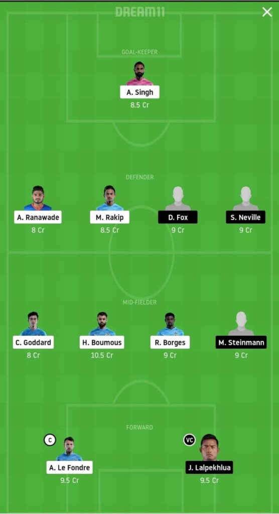 MCFC vs SCEB Dream11 Match Prediction _ Football Fantasy _ India Super League _ 1st Dec 2020 Grand League