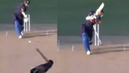 Watch: Mitchell Starc Strikes Major Blow For Australia, Clean Bowls Indian Opener Shikhar Dhawan In 1st T20I