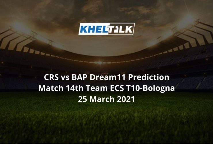 CRS vs BAP Dream11 Prediction