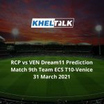 RCP vs VEN Dream11 Prediction