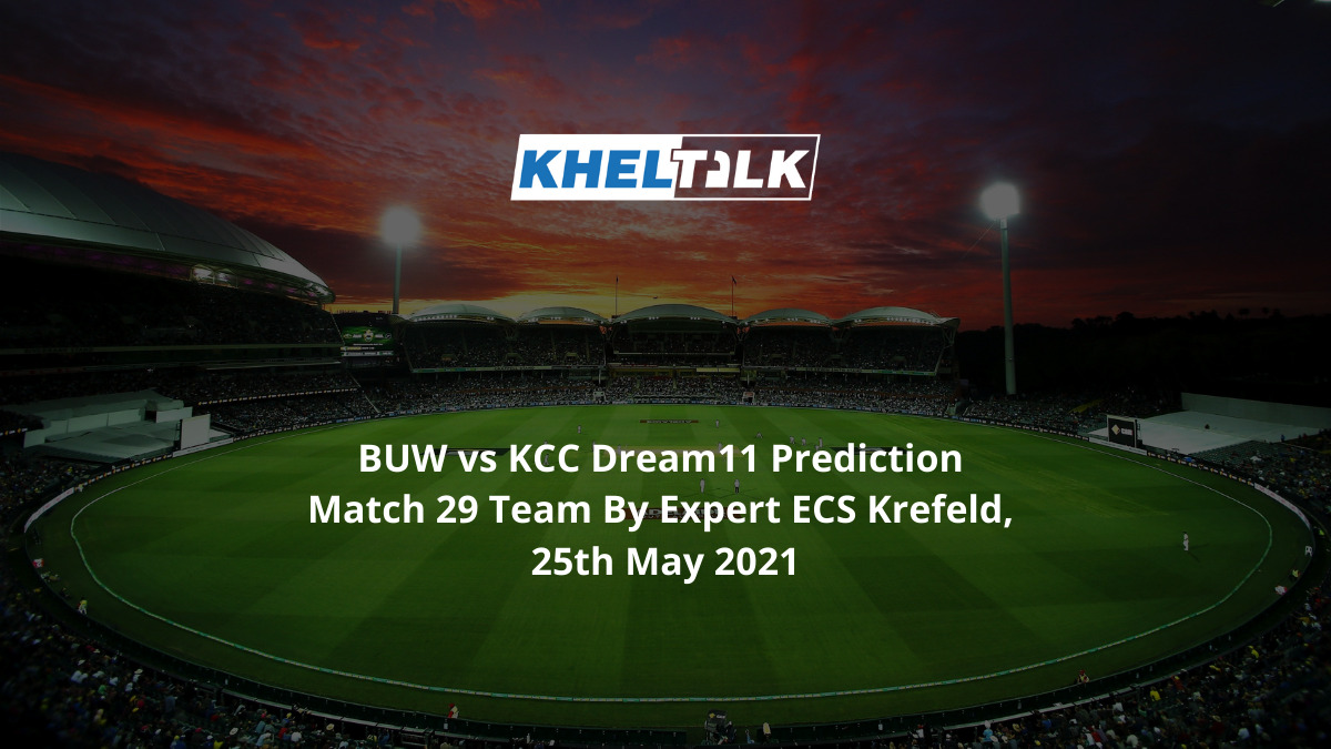 BUW vs KCC Dream11 Prediction