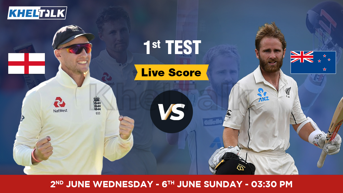 England vs New Zealand, 1st Test