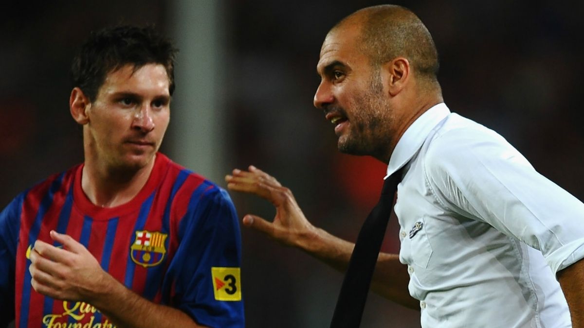 Lionel Messi & Pep Guardiola