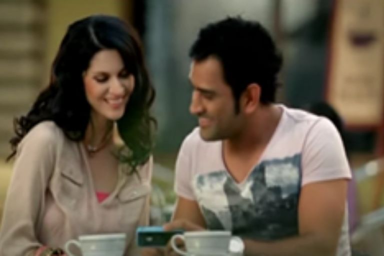 MS Dhoni Aircel