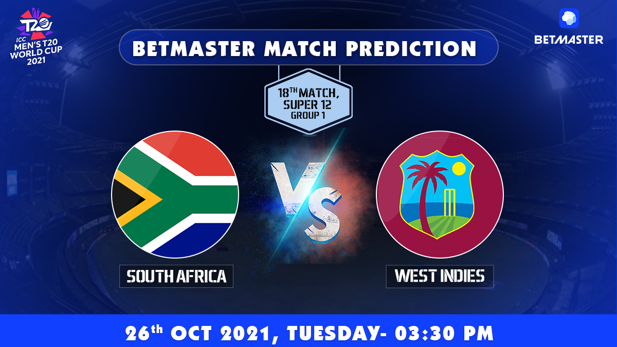 SA vs WI Betmaster Match