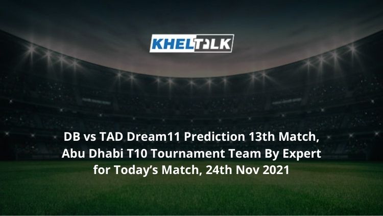 DB-vs-TAD-Dream11-Prediction