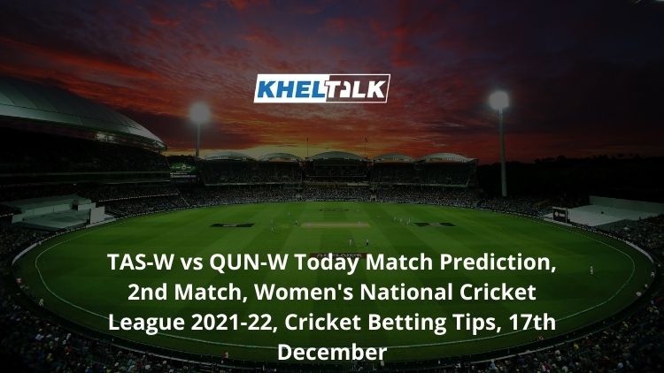 TAS-W-vs-QUN-W-Today-Match-Prediction