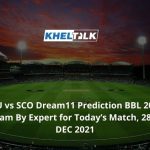 THU-vs-SCO-Dream11-Prediction