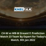 CH-W-vs-WB-W-Dream11-Prediction