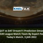 QUT-vs-DAT-Dream11-Prediction