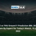 SIX-vs-THU-Dream11-Prediction