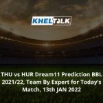 THU-vs-HUR-Dream11-Prediction