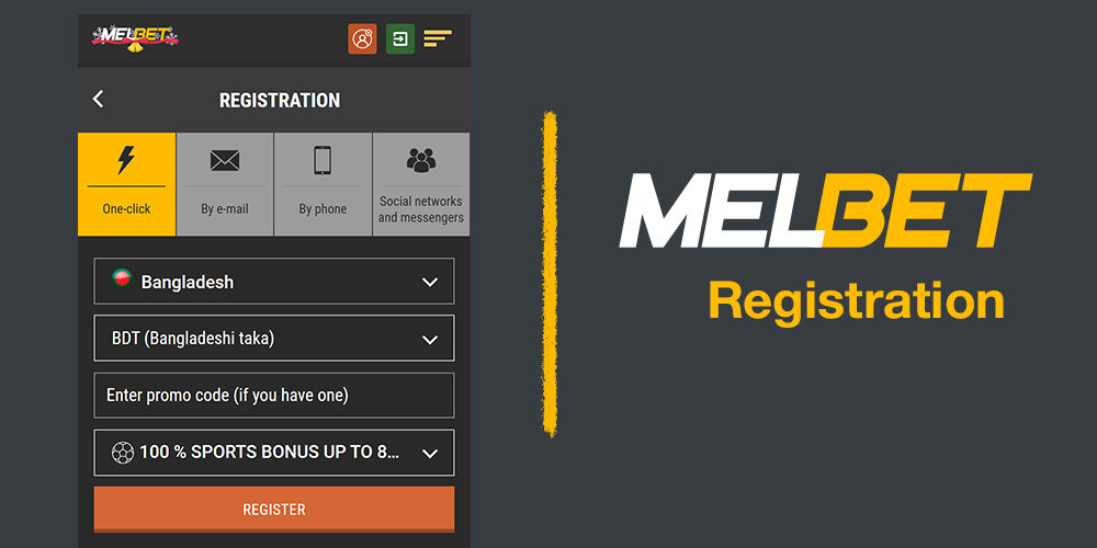 melbet registration