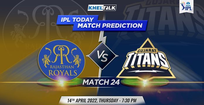 RR vs GT Today Match Prediction