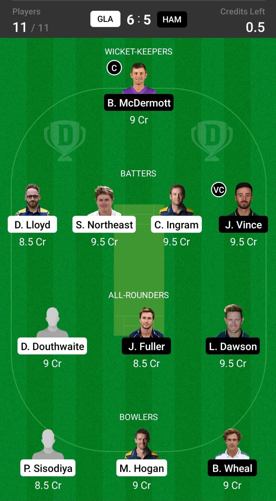 GLA vs HAM Grand League Prediction