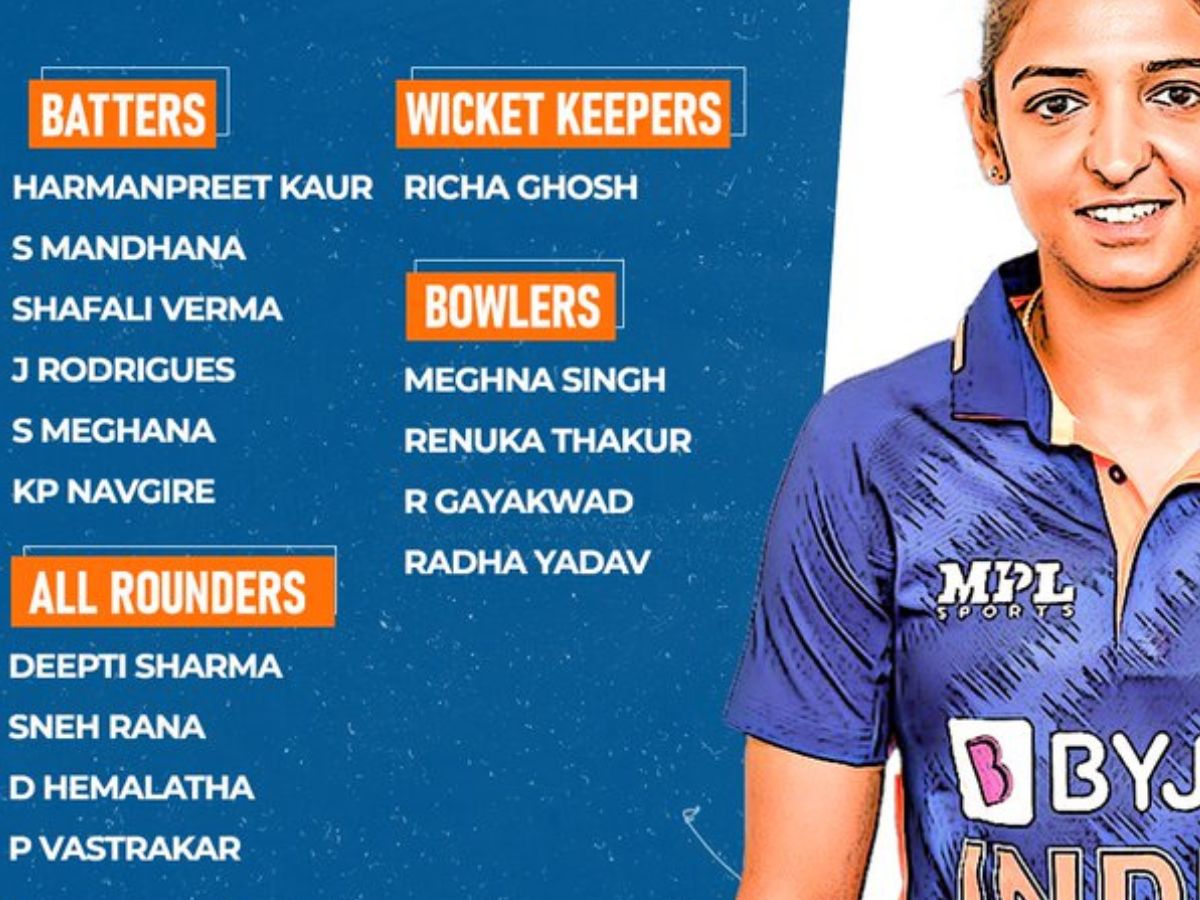 Women's Team India Squad
