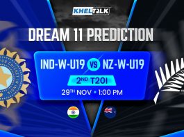 IND-W-U19 vs NZ-W-U19 2nd T20I dream 11 prediction