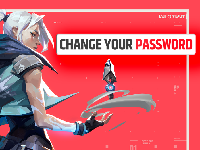 Change Valorant Password