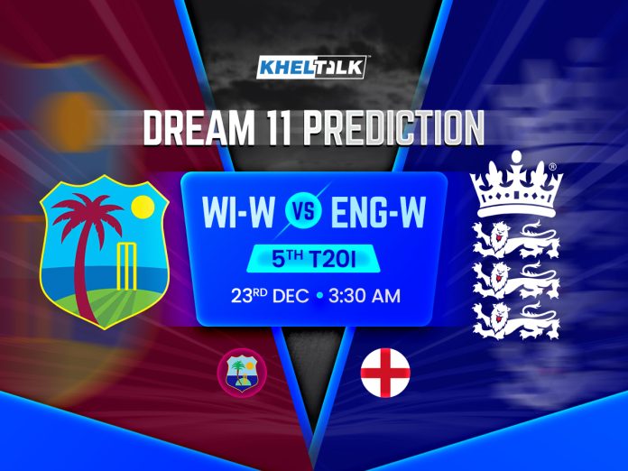 WI-W vs EN-W Dream11 Prediction
