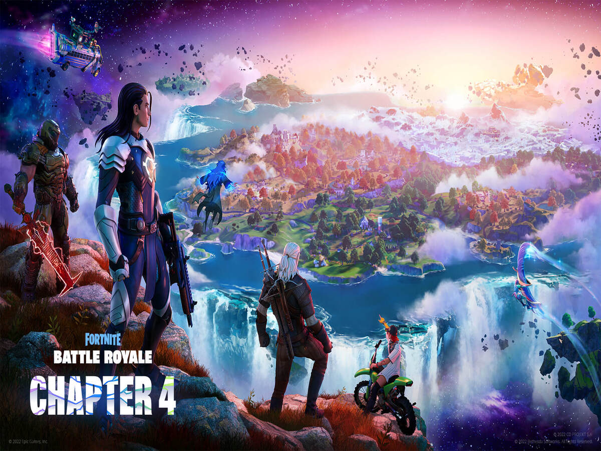 Fortnite Chapter 4 Officially Announced: New Weapons, Map, Dirtbikes