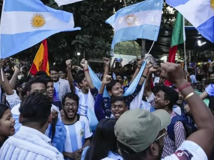 Argentina fans in Bangladesh