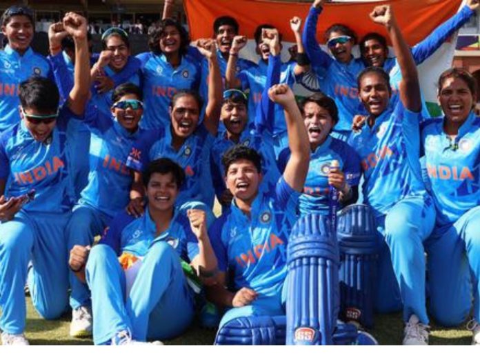 India U-19 Women's World Cup 2023 champions