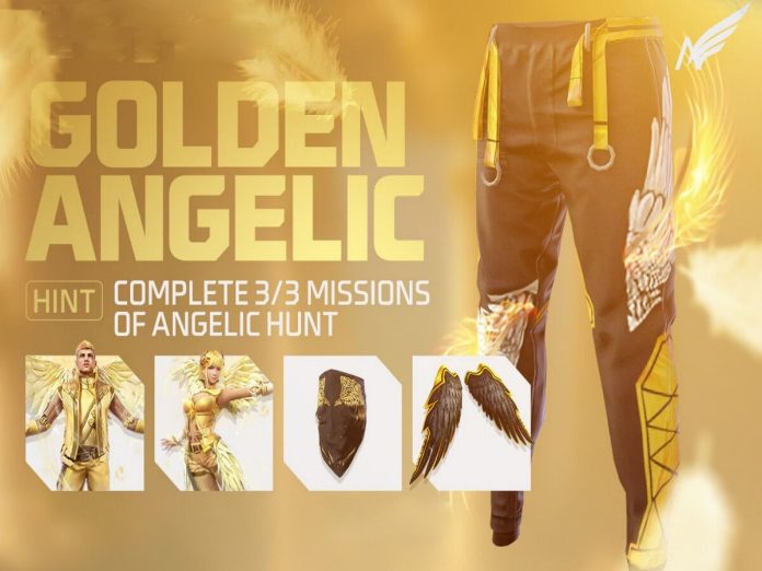 Free Fire Golden Angelic