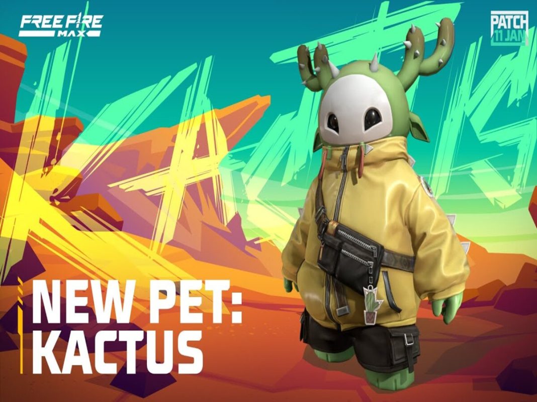 Free Fire New Pet Kactus And New Character Santino Released