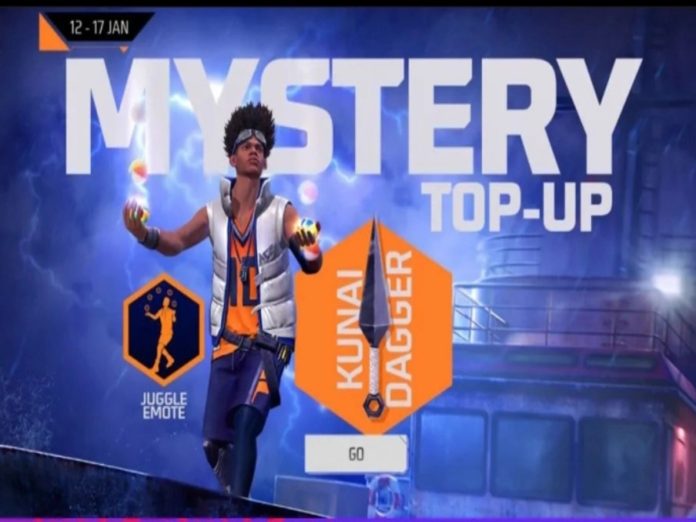 Free Fire Mystery Top-Up event