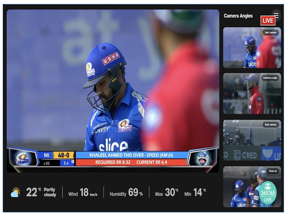 Ipl game live discount video