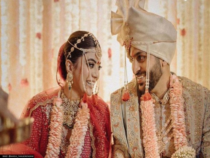 Shardul Thakur Wedding PICS