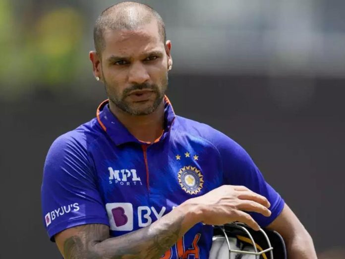 Shikhar Dhawan in ODI World Cup 2023