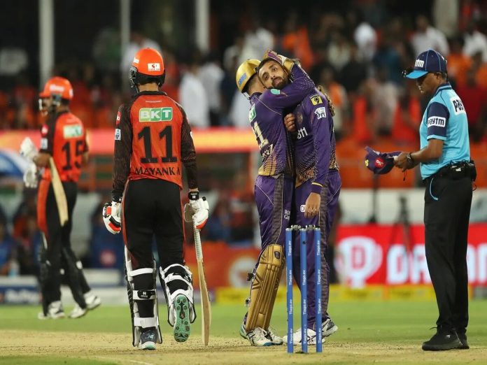 SRH vs KKR match report