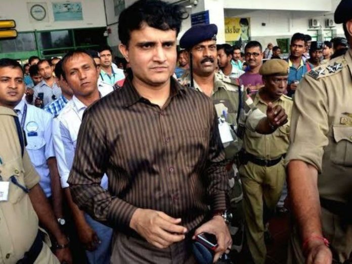 Sourav Ganguly security