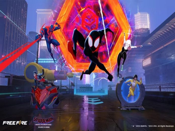 Free Fire x Spiderverse
