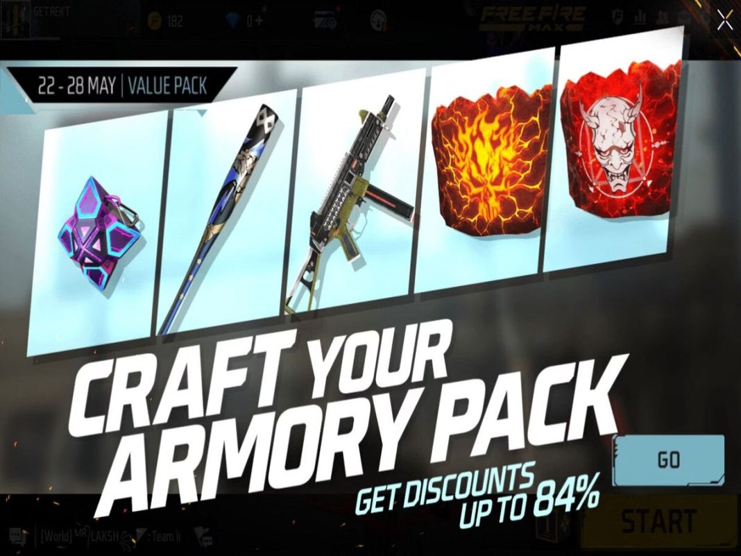 free fire armory