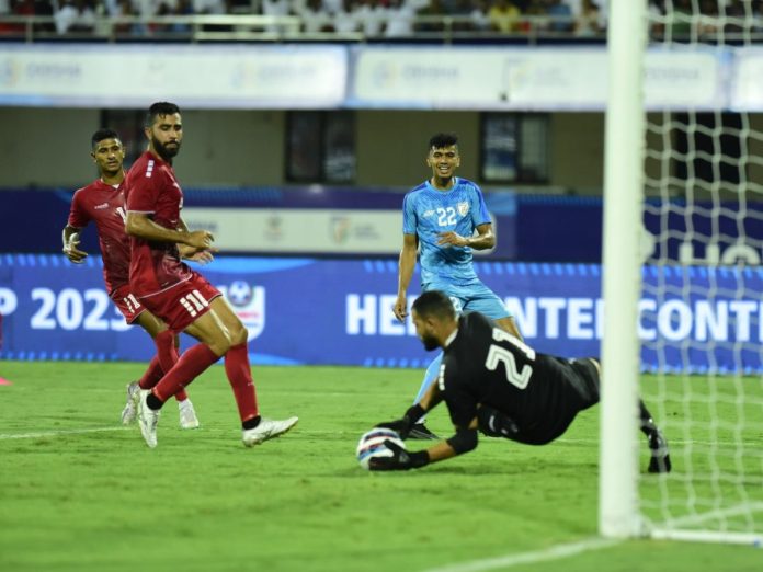 India vs Lebanon Hero Intercontinental Cup finals