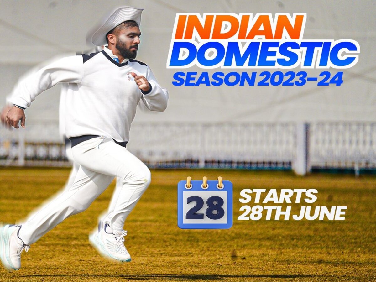 Indian Domestic Cricket 2023 24 Calendar Ranji Trophy Vijay Hazare Trophy Syed Mushtaq Ali 0389