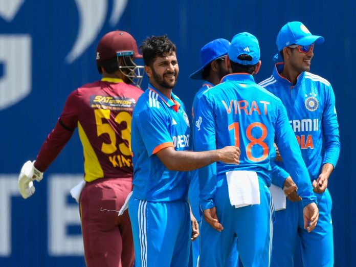 IND vs WI 1st ODI Match Report