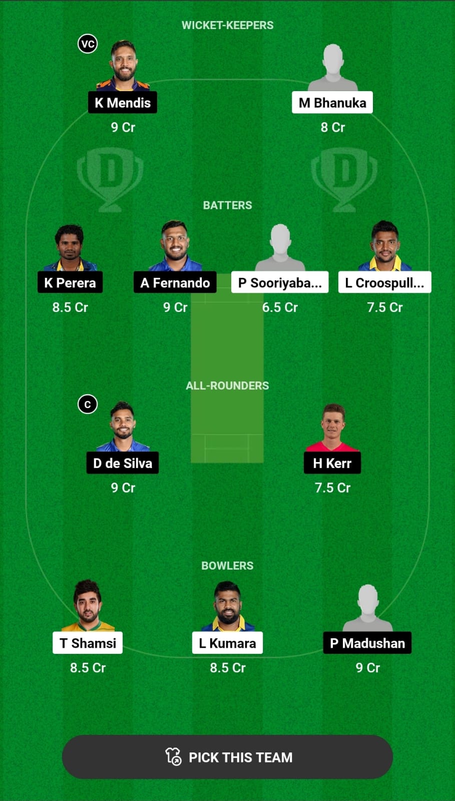 Grand League Dream11 Team Prediction GT vs DA