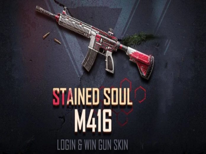 BGMI Stained Soul M416